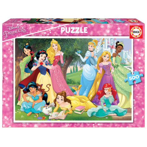 EDUCA Puzzle Disney Princezny 500 dílků