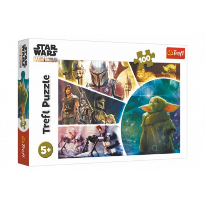 Trefl Puzzle Star Wars/The Mandalorian 100 dílků