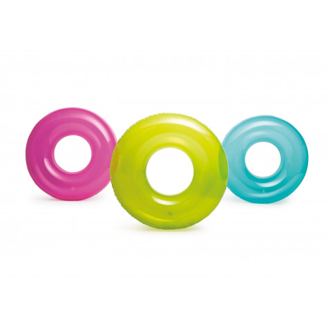 Intex 59260 Kruh transparent 76cm - tyrkysový ~ 2