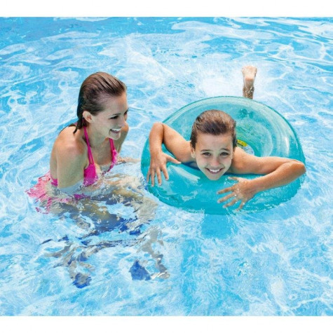 Intex 59260 Kruh transparent 76cm - tyrkysový ~ 3