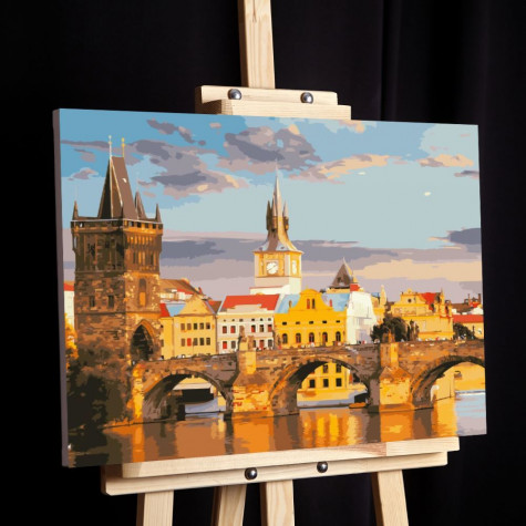 Malování podle čísel - Karlův most
