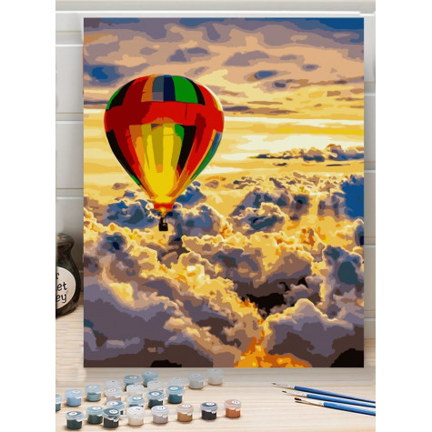 Malování podle čísel - balón ~ 1