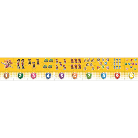 Trefl Vzdělávací puzzle Čísla Tlapková patrola 20 dílků ~ 4