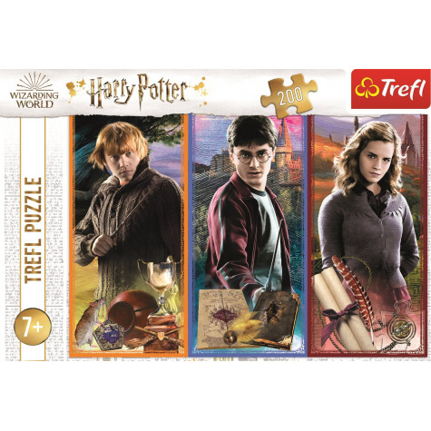 Trefl Puzzle Harry Potter: Ve světě magie a kouzel 200 dílků