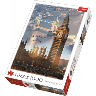 Trefl Puzzle Londýn za úsvitu 1000 dílků