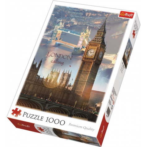 Trefl Puzzle Londýn za úsvitu 1000 dílků