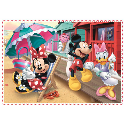 Trefl Puzzle Minnie s přáteli 4v1 12,15,20,24 dílků ~ 2