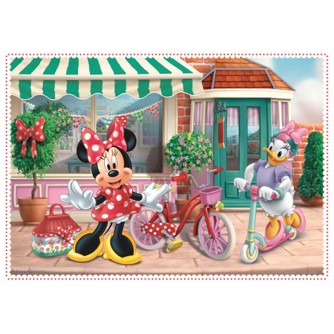 Trefl Puzzle Minnie s přáteli 4v1 12,15,20,24 dílků ~ 3