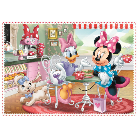 Trefl Puzzle Minnie s přáteli 4v1 12,15,20,24 dílků ~ 4
