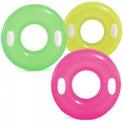 Intex 59258 Kruh s držadly 76 cm - růžový ~ 3