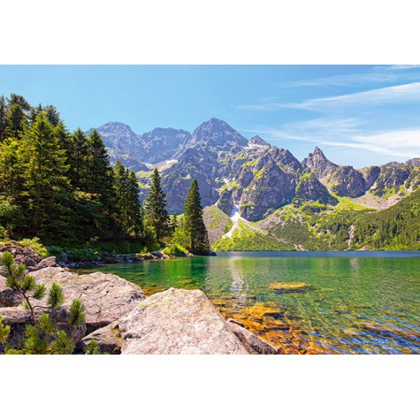 CASTORLAND Puzzle Pleso Morskie Oko, Vysoké Tatry 1000 dílků