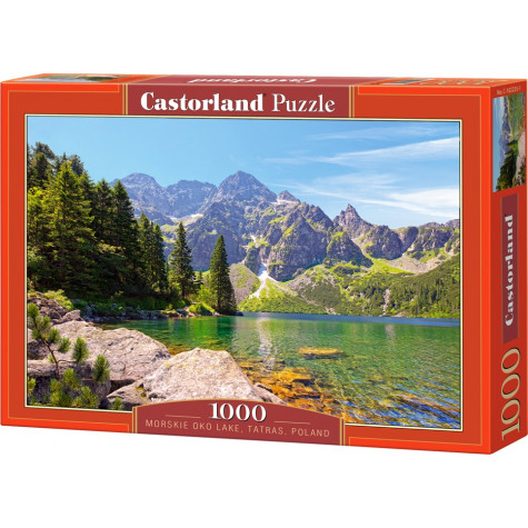 CASTORLAND Puzzle Pleso Morskie Oko, Vysoké Tatry 1000 dílků