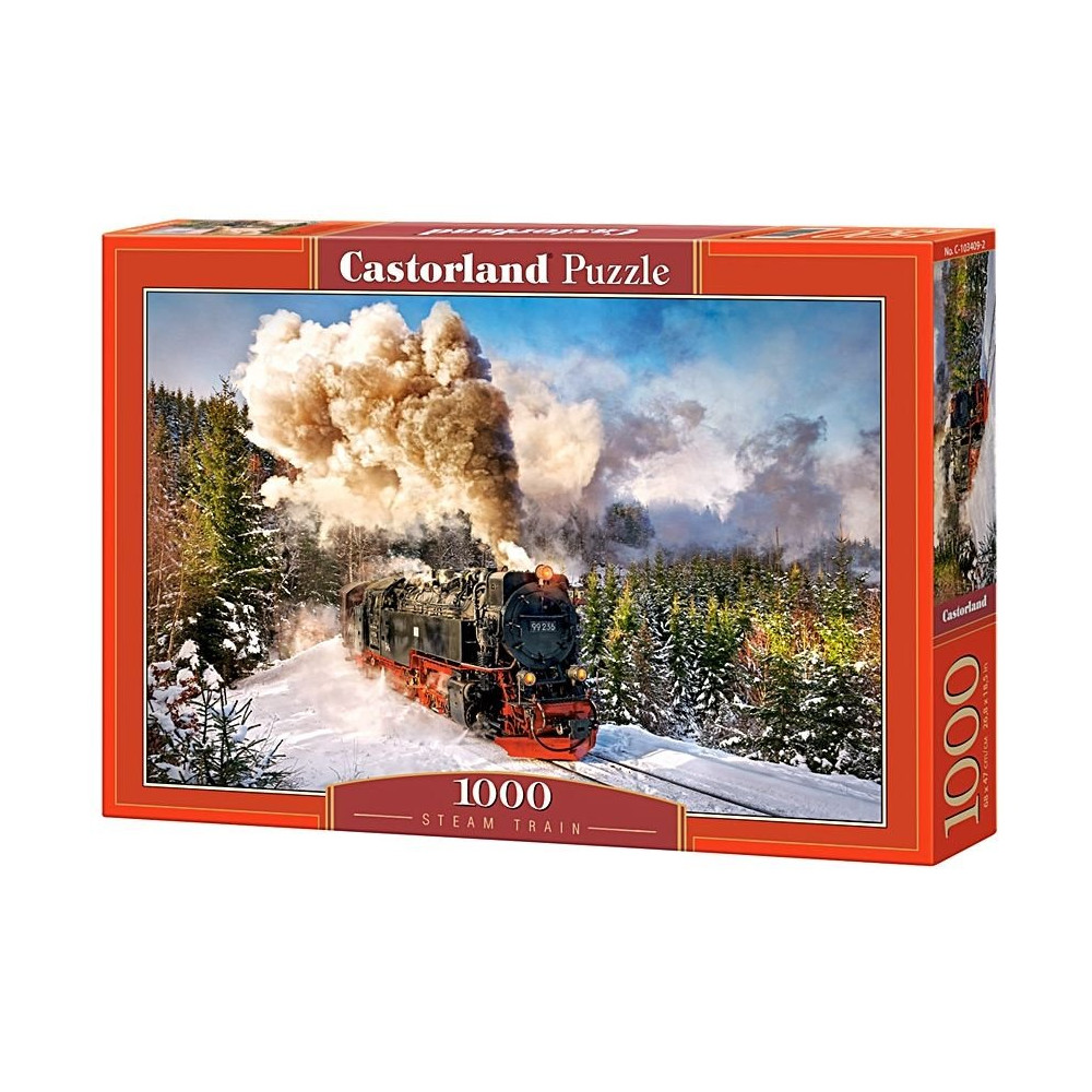 CASTORLAND Puzzle Parní vlak 1000 dílků