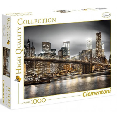 CLEMENTONI Puzzle Pohled na New York 1000 dílků