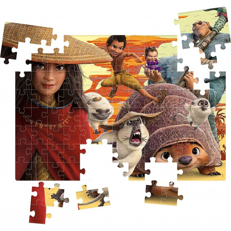 CLEMENTONI Puzzle Raya a drak 104 dílků