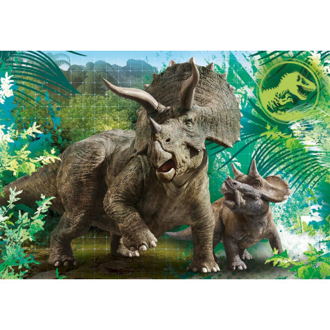 CLEMENTONI Puzzle Jurský svět 3x48 dílků ~ 2