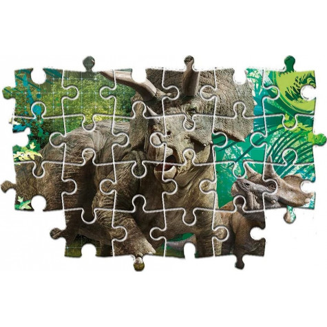 CLEMENTONI Puzzle Jurský svět 3x48 dílků