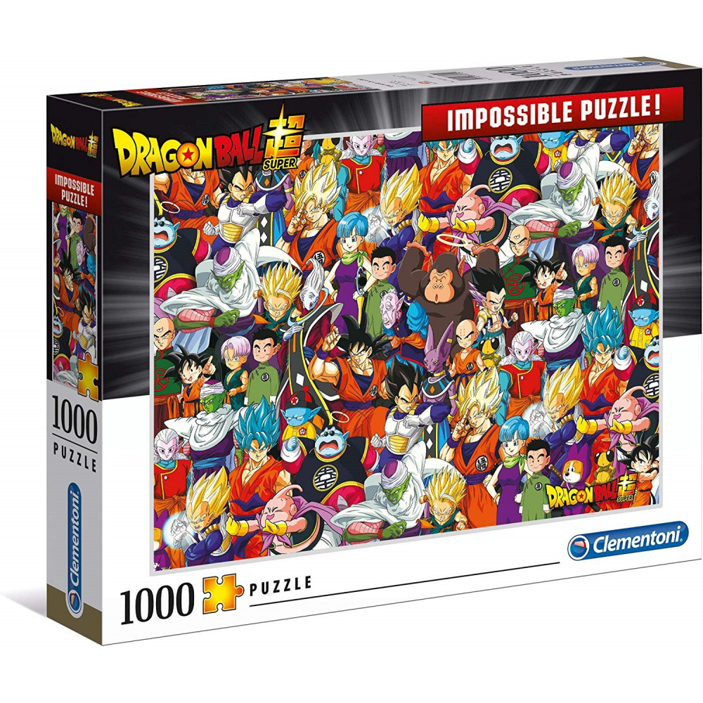 CLEMENTONI Puzzle Impossible: Dragon Ball 1000 dílků