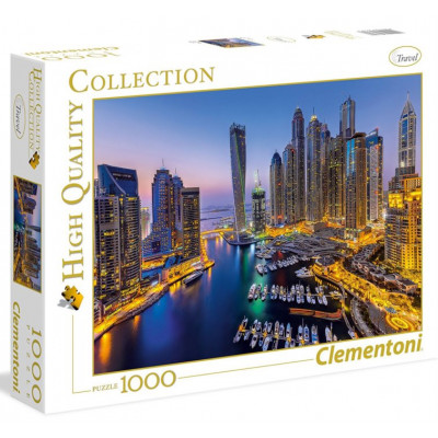 CLEMENTONI Puzzle Dubaj 1000 dílků