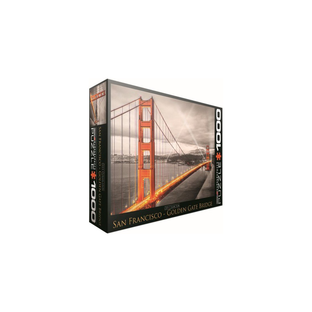 EUROGRAPHICS Puzzle San Francisco - Golden Gate Bridge 1000 dílků