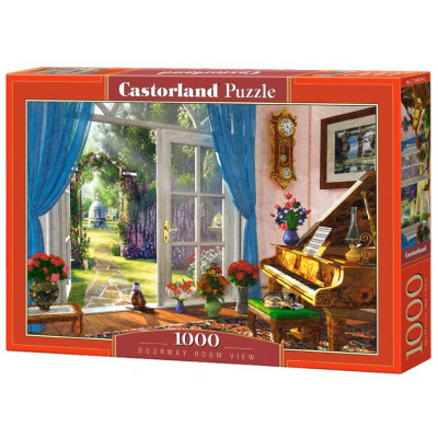 CASTORLAND Puzzle Výhled z obývacího pokoje 1000 dílků