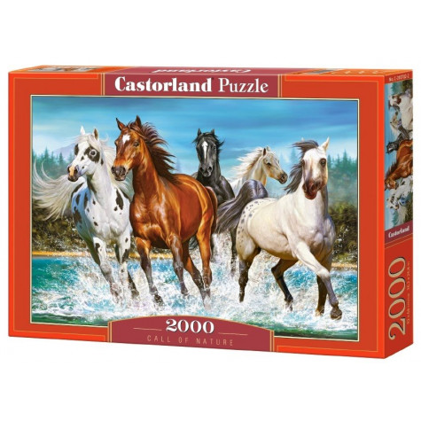 CASTORLAND Puzzle Volání přírody 2000 dílků