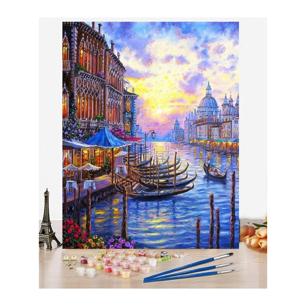Malování podle čísel - Benátky