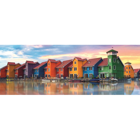 Trefl Panoramatické puzzle Groningen, Nizozemsko 1000 dílků ~ 2