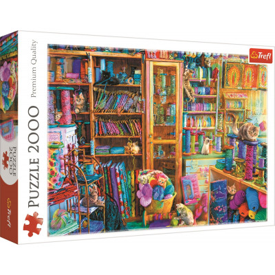 Trefl Puzzle Kočičí ráj 2000 dílků