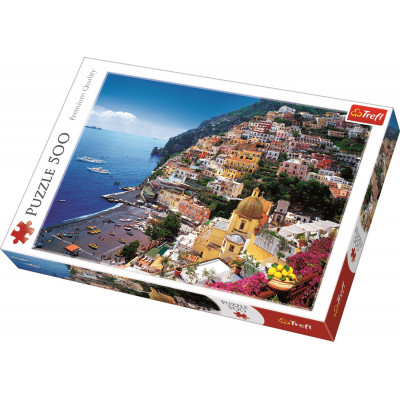 Trefl Puzzle Město Positano 500 dílků