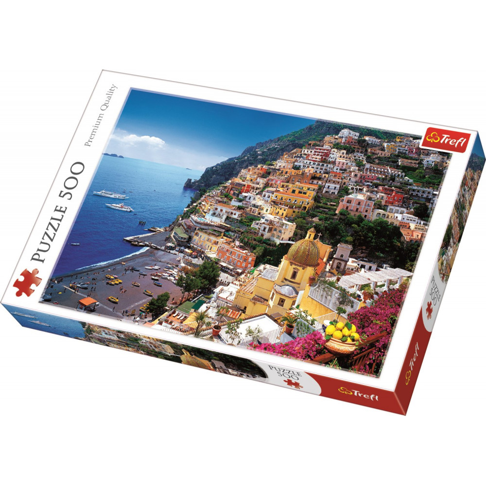 Trefl Puzzle Město Positano 500 dílků