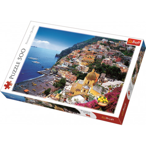 Trefl Puzzle Město Positano 500 dílků