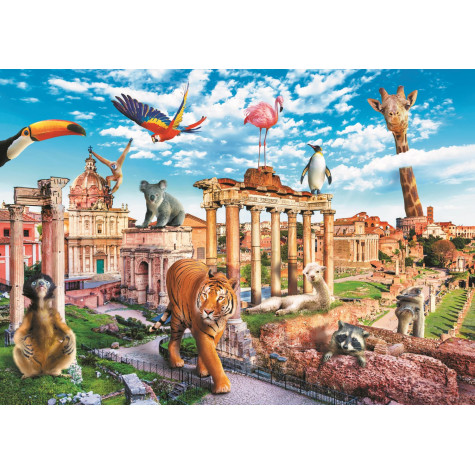 Trefl Puzzle Legrační města: Divoký Řím 1000 dílků ~ 2