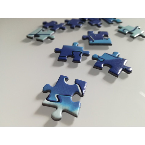 Puzzle Puzzle 2 modré 1000 dílků