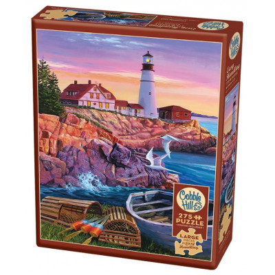 COBBLE HILL Puzzle Maják v zátoce XL 275 dílků