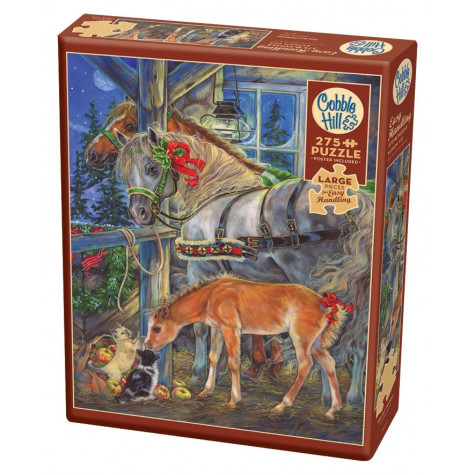 COBBLE HILL Puzzle Koně ve slavnostním XL 275 dílků ~ 1