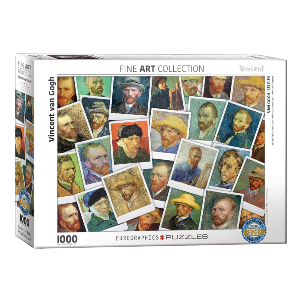 EUROGRAPHICS Puzzle Autoportréty 1000 dílků