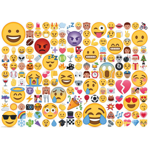 EUROGRAPHICS Puzzle Emoji: Jaká je tvá nálada? 1000 dílků