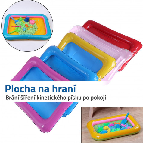 Nafukovací podložka pod kinetický písek ~ 2