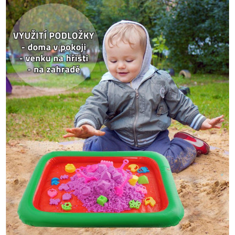 Nafukovací podložka pod kinetický písek ~ 3