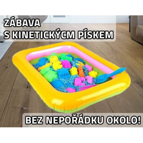 Nafukovací podložka pod kinetický písek ~ 3