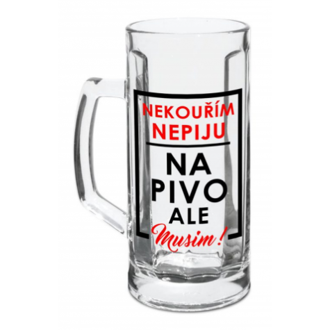 Půllitr - Nekouřím, nepiju ~ 1