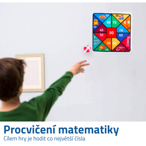 Zábavný terč na suchý zip pro děti ~ 7