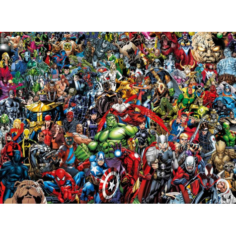 CLEMENTONI Puzzle Impossible: Marvel 1000 dílků