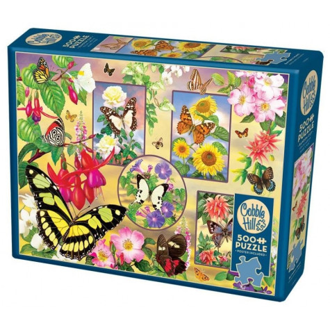 COBBLE HILL Puzzle Kouzelní motýli 500 dílků