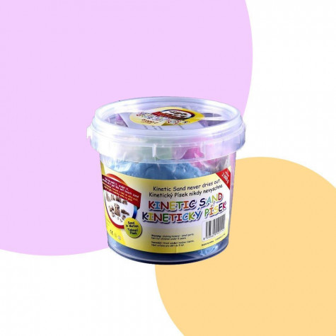 Tekutý kinetický písek - mega set v boxu 2000 g ~ 3