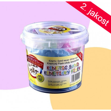 PONIČENÝ OBAL - Tekutý kinetický písek - mega set 2000g ~ 1