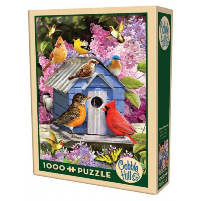 COBBLE HILL Puzzle Ptačí budka na jaře 1000 dílků