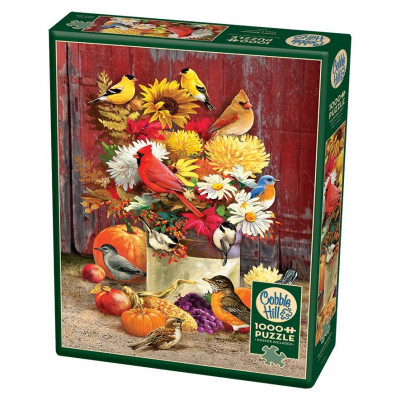 COBBLE HILL Puzzle Podzimní kytice 1000 dílků
