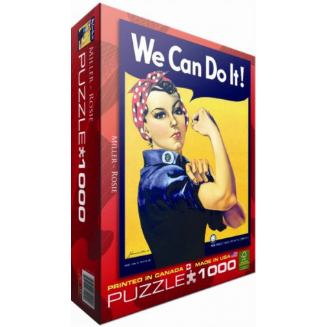 EUROGRAPHICS Puzzle Plakát: Rosie 1000 dílků